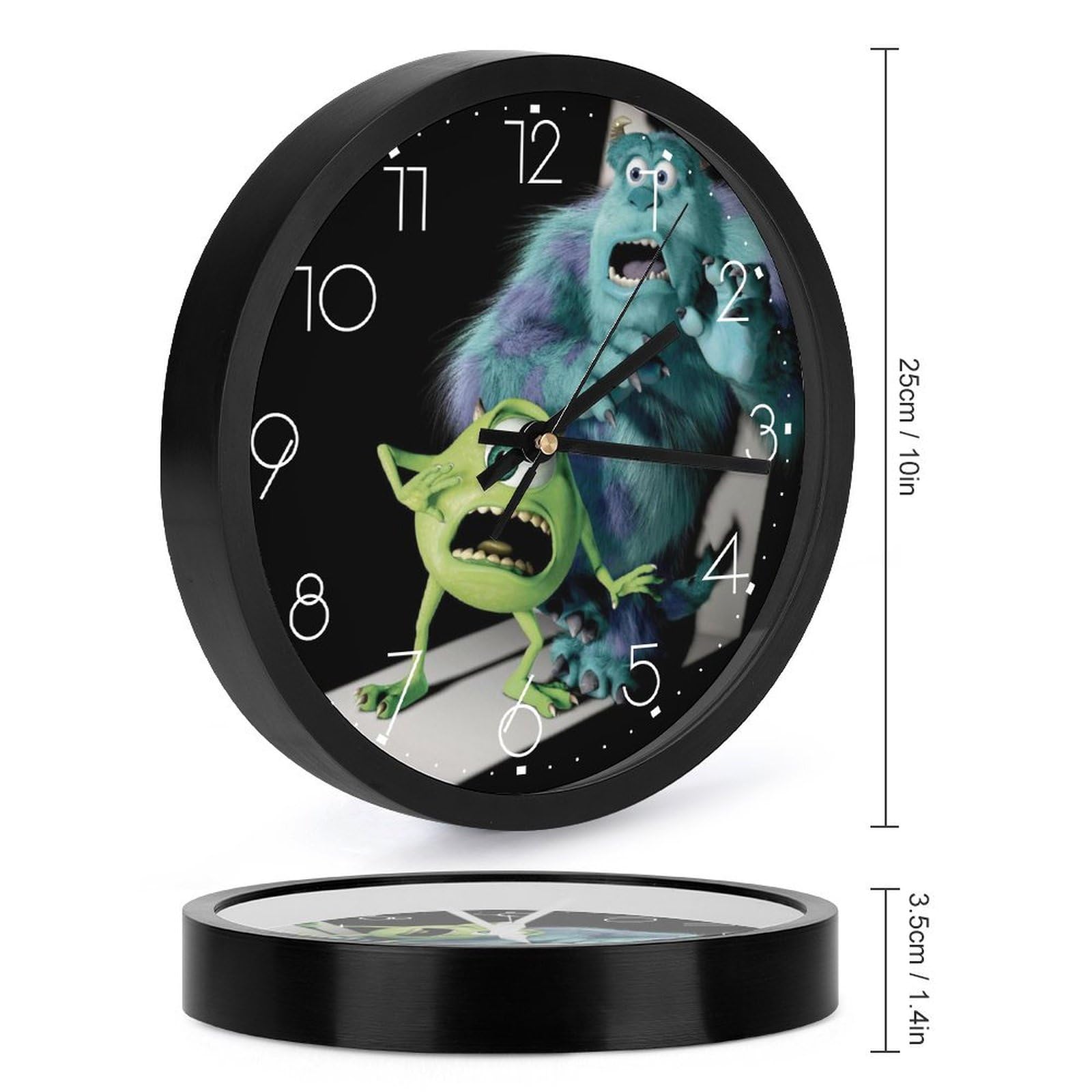 Amazon.co.jp: モンスターズインク マイク サリー アニメ 壁掛け時計